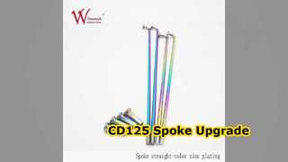 ست اسپک موتور سیکلت CD125 استیل پیچ خورده