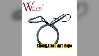 پشتیبانی قابل اعتماد طناب فولادی قوی