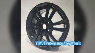 چرخ های آلیاژی YTW01 عملکرد سبک وزن و ارتقاء سبک