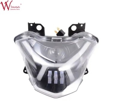چراغ جلو ال ای دی یک سیاه زیبا برای کاواسکی Z650 و Versys X300