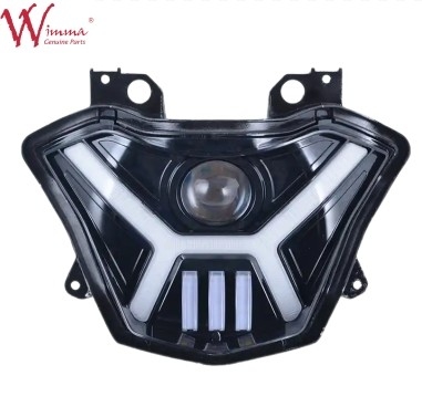 چراغ جلو ال ای دی یک سیاه زیبا برای کاواسکی Z650 و Versys X300