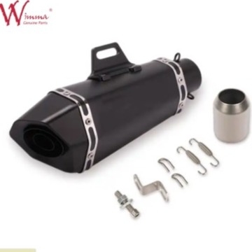 خاموش کننده لوله خروجی موتورسیکلت 51mm برای بهبود عملکرد سیستم خروجی اثرات صوتی کاهش وزن