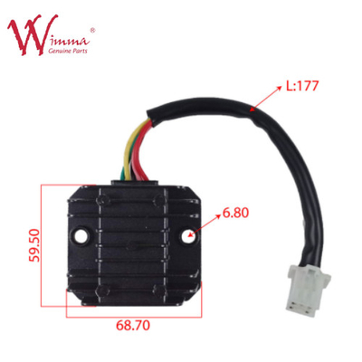 تنظیم کننده موتورسیکلت ضد آب 5 پین آلومینیوم خوب SK200FX200