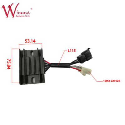 اصلاح کننده تنظیم کننده موتورسیکلت سیاه رنگ کیفیت خوب QM200GY