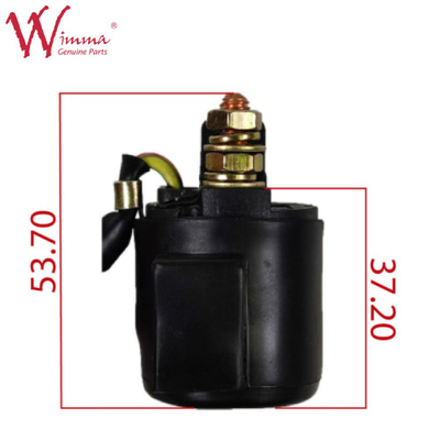 رله الکتریکی موتورسیکلت رنگ سیاه برای XY12530A تولید کننده چینی پلاستیک
