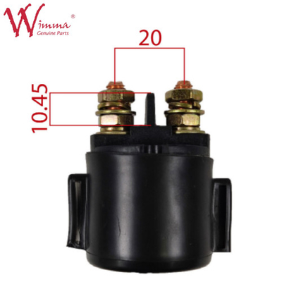 رله الکتریکی موتورسیکلت رنگ سیاه برای XY12530A تولید کننده چینی پلاستیک