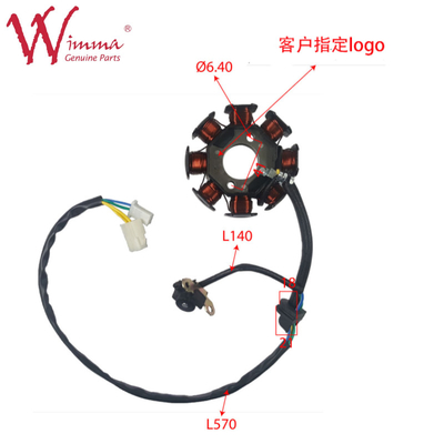 موتورسیکلت مقناطیسی استاتور کویل استاتور Comp GD115 فولاد مس کامل عمده فروشی
