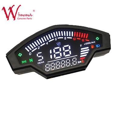 موتورسیکلت سرعت متر الکترونیک سفارشی دیجیتال LCD RT200-10 با درجه